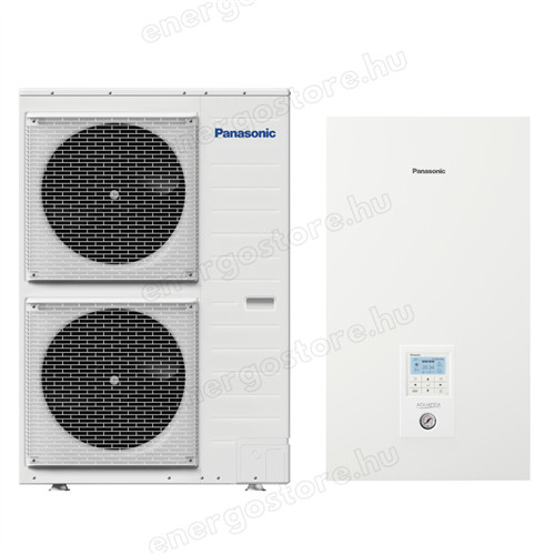 Panasonic Aquarea T-CAP H generációs split hőszivattyú szett,1 fázisú 12 kW (KIT-WXC12H6E5) [WH-UX12HE5/WH-SXC12H6E5]