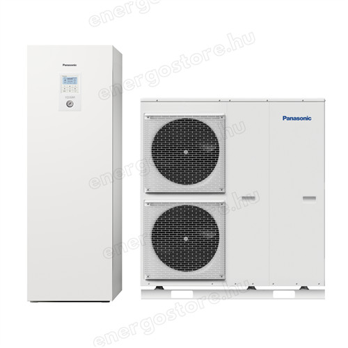 Panasonic Aquarea T‑CAP All in One H Generációs hőszivattyú szett, 3 fázisú 16 kW (KIT-AQC16HE8) [WH-ADC0916H9E8/WH-UQ16HE8]