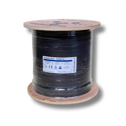 Solar kábel 4mm2 fekete 500m (KUKA CABLE)