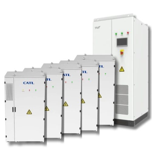 1 db Kehua BCS500K-A & 5 db CATL EnerOne+ 254,6 kWh