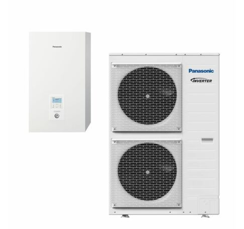 Panasonic Aquarea High Performance Bi‑bloc H Generációs hőszivattyú szett, 3 fázisú 9 kW (KIT-WC09H3E8) [WH-SDC09H3E8/WH-UD09HE8]