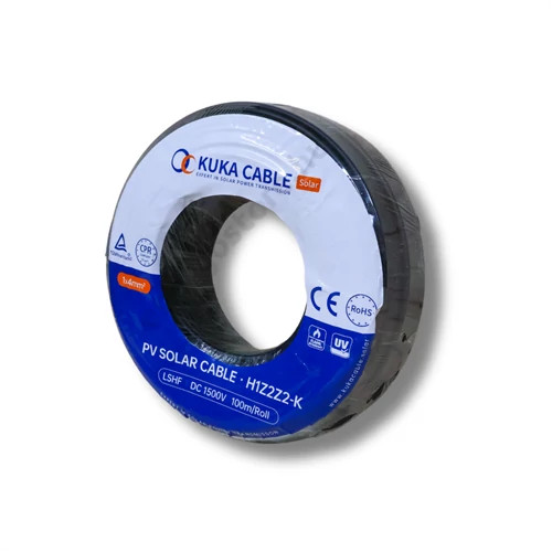 Solar kábel 4mm2 fekete 100m (KUKA CABLE)