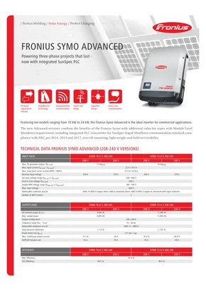 Fronius Symo Advanced 10.0-3-M 