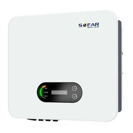 SOFAR 6 kW/6,6kVA, 6.6KTLX-G3, PV Inverter, 3-phase/2MPPT's, Wifi